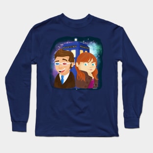 Doctor and Donna Long Sleeve T-Shirt